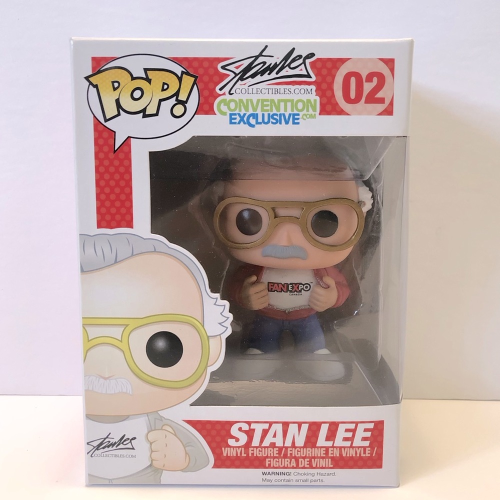 Exclusive Stan Lee FanExpo Funko (white shoes)